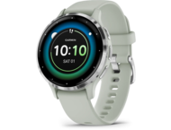 Смарт часовници Garmin Venu 3S Silver безел с Sage Grey корпус и силиконова каишка 