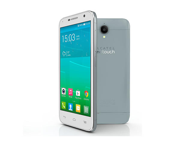 Смартфони Alcatel OneTouch Idol 2 Mini 8GB, сребрист цвят, с нарушена опаковка