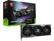 Видео карти MSI GeForce RTX 4070 GAMING X SLIM 12G