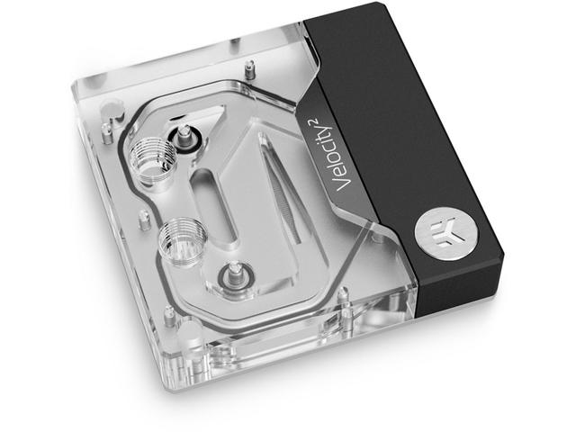 CPU блокове EK-Quantum Velocity² D-RGB - 1200 Nickel + Plexi