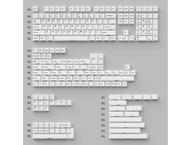 Капачки за клавиатури Keychron Cherry Profile Double - Shot PBT Full Set 219 Keycaps - Black on White