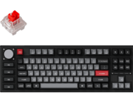 Клавиатури Keychron Q3 Pro Carbon Black TKL K Pro Red Switch RGB LED PBT