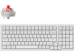 Клавиатури Keychron K4 Pro White Hot-Swappable Full-Size K Pro Red Switch RGB LED