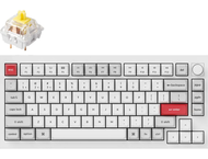 Клавиатури Keychron Q1 Pro White-Grey QMK TKL K Pro Banana Switch RGB LED PBT
