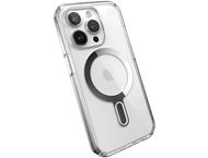 Калъфи Speck Presidio Perfect-Clear MagSafe with ClickLock iPhone 15 Pro, Clear/Chrome