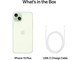 Смартфони Apple iPhone 15 Plus - 6GB RAM / 512GB, Green