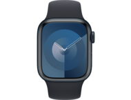 Смарт часовници Apple Watch S9 GPS 41mm Midnight Alu Case w Midnight Sport Band - S/M