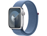 Смарт часовници Apple Watch S9 GPS 41mm Silver Alu Case w Winter Blue Sport Loop