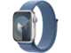 Смарт часовници Apple Watch S9 GPS 41mm Silver Alu Case w Winter Blue Sport Loop
