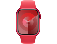 Смарт часовници Apple Watch S9 GPS 41mm RED Alu Case w RED Sport Band - S/M