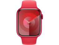 Смарт часовници Apple Watch S9 GPS 45mm RED Alu Case w RED Sport Band - S/M
