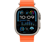 Смарт часовници Apple Watch Ultra2 Cellular, 49mm Titanium Case w Orange Ocean Band