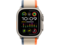Смарт часовници Apple Watch Ultra2 GPS + Cellular, 49mm Titanium Case w Orange/Beige Trail Loop - M/L