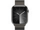 Смарт часовници Apple Watch S9 Cellular 41mm Graphite Stainless Steel Case w Graphite Milanese Loop