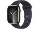 Смарт часовници Apple Watch S9 Cellular 45mm Graphite Stainless Steel Case w Midnight Sport Band - M/L