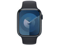 Смарт часовници Apple Watch S9 Cellular 45mm Midnight Alu Case w Midnight Sport Band - S/M