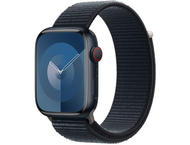 Смарт часовници Apple Watch S9 Cellular 45mm Midnight Alu Case w Midnight Sport Loop