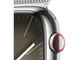Смарт часовници Apple Watch S9 Cellular 41mm Silver Stainless Steel Case w Silver Milanese Loop