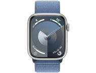 Смарт часовници Apple Watch S9 Cellular 41mm Silver Alu Case w Winter Blue Sport Loop