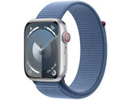 Смарт часовници Apple Watch S9 Cellular 41mm Silver Alu Case w Winter Blue Sport Loop