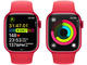Смарт часовници Apple Watch S9 Cellular 41mm RED Alu Case w RED Sport Band - S/M