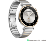 Смарт часовници Huawei Watch GT4 41mm Female (Aurora-B19T) Inter-gold stainless