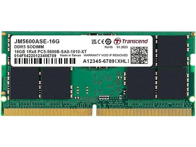 Оперативна памет 16GB DDR5 5600MHz Transcend