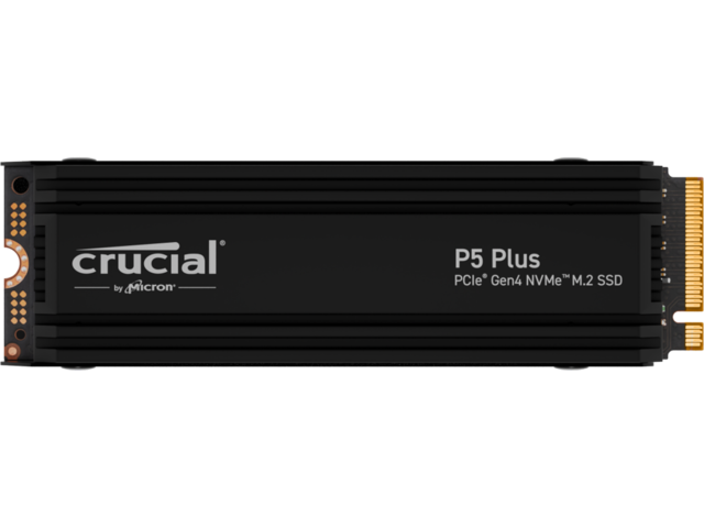 SSD 2TB Crucial P5 Plus M.2 NVMe with heatsink