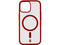 Калъфи Cellular line Pop Mag iPhone 15, clear-red