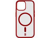 Калъфи Cellular line Pop Mag iPhone 15, clear-red