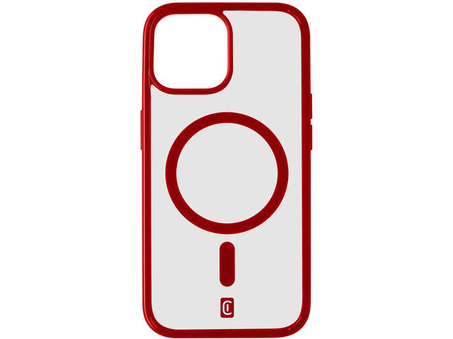 Калъфи Cellular line Pop Mag iPhone 15, clear-red
