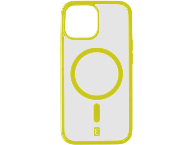 Калъфи Cellular line Pop Mag iPhone 15, clear-yellow