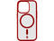 Калъфи Cellular line Pop Mag за iPhone 15 Pro, clear-red