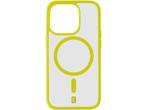 Калъфи Cellular line Pop Mag за iPhone 15 Pro, clear-yellow