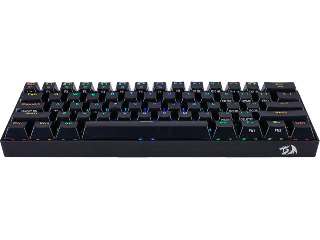 Клавиатури Redragon Draconic K530RGB-BK_BR черна, с нарушена опаковка