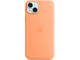 Калъфи Apple iPhone 15 Plus Silicone Case with MagSafe - Orange Sorbet