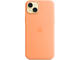 Калъфи Apple iPhone 15 Plus Silicone Case with MagSafe - Orange Sorbet