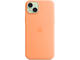 Калъфи Apple iPhone 15 Plus Silicone Case with MagSafe - Orange Sorbet