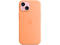 Калъфи Apple iPhone 15 Silicone Case with MagSafe - Orange Sorbet