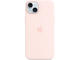 Калъфи Apple iPhone 15 Plus Silicone Case with MagSafe - Light Pink