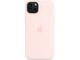 Калъфи Apple iPhone 15 Plus Silicone Case with MagSafe - Light Pink