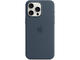 Калъфи Apple iPhone 15 Pro Max Silicone Case with MagSafe - Storm Blue