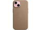 Калъфи Apple iPhone 15 FineWoven Case with MagSafe - Taupe
