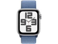 Смарт часовници Apple Watch SE2 v2 Cellular 40mm Silver Alu Case w Winter Blue Sport Loop