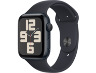 Смарт часовници Apple Watch SE2 v2 GPS 44mm Midnight Alu Case w Midnight Sport Band - M/L