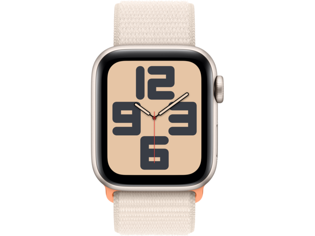 Смарт часовници Apple Watch SE2 v2 GPS 40mm Starlight Alu Case w Starlight Sport Loop