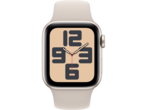 Смарт часовници Apple Watch SE2 v2 GPS 44mm Starlight Alu Case w Starlight Sport Band - S/M