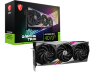 Видео карти MSI GeForce RTX 4070 Ti GAMING TRIO 12G