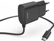 Зарядни устройства Hama зарядно 220V с USB-C кабел