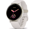 Смарт часовници Garmin Vivoactive 5 Cream Gold безел с Ivory корпус и силиконова каишка